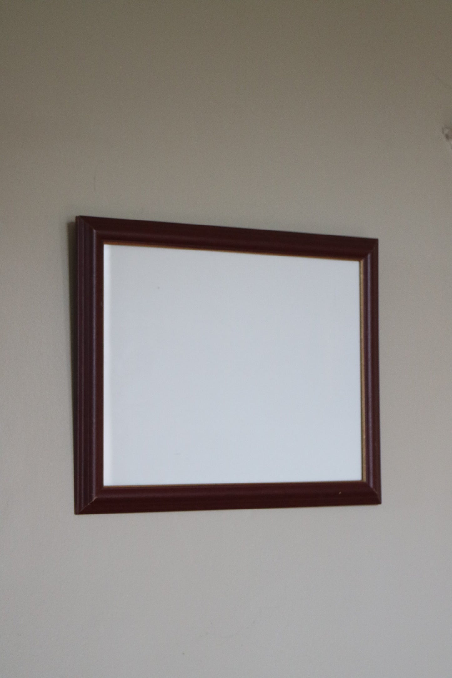 Red frame