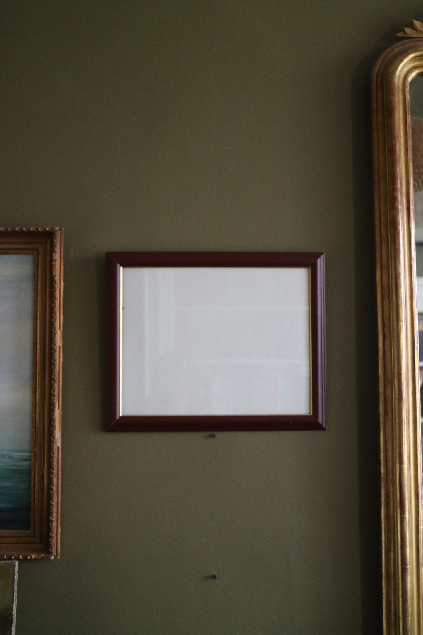 Red frame