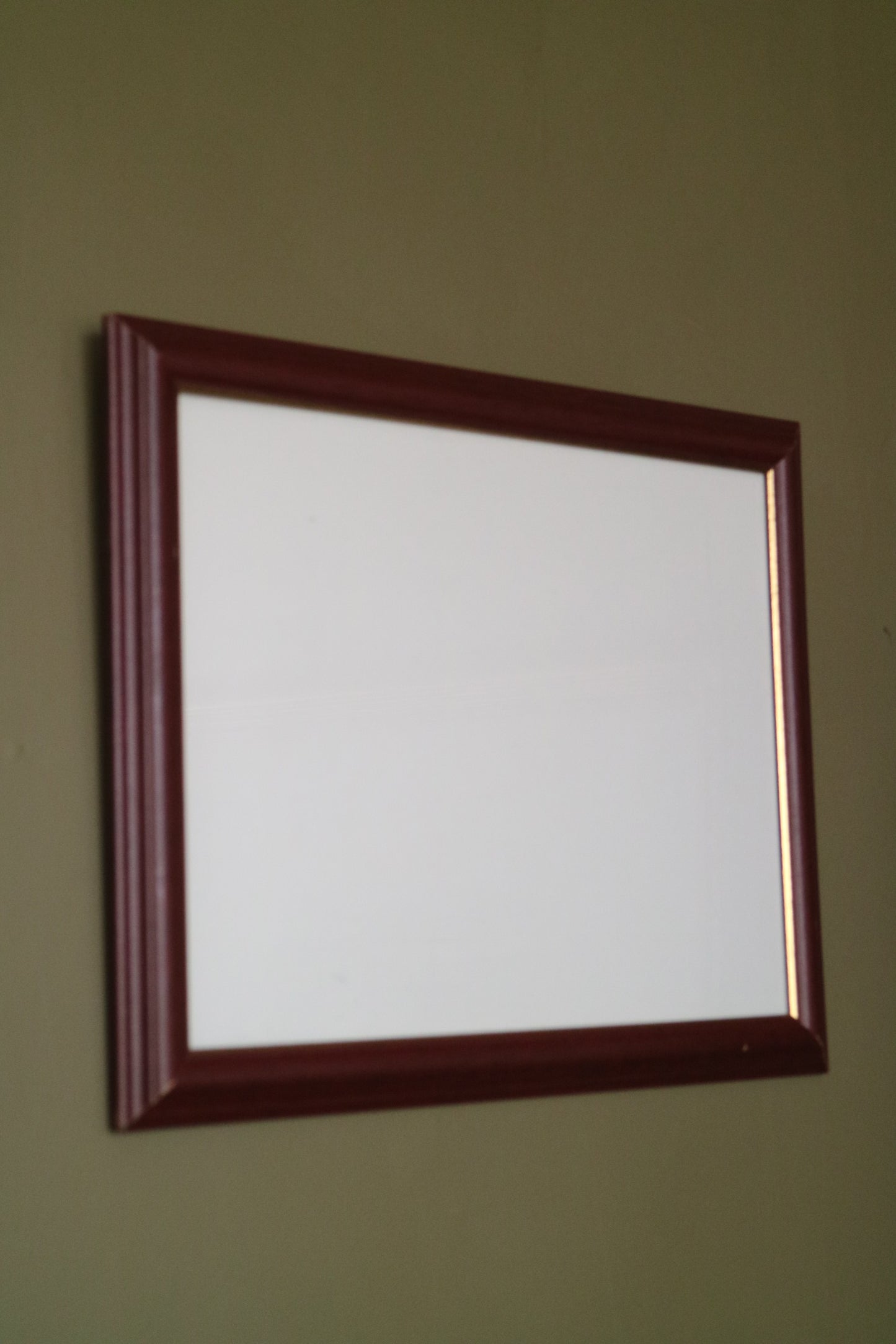 Red frame